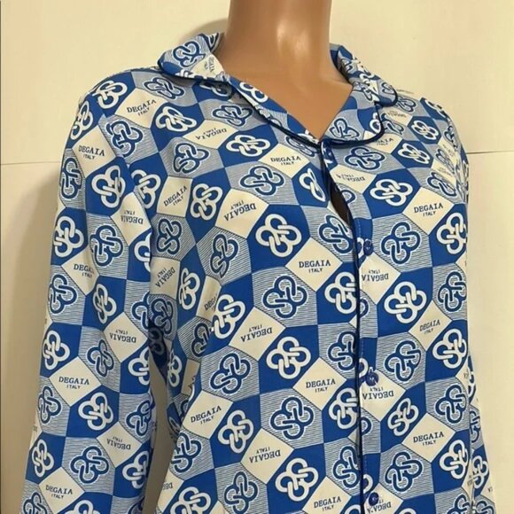 ⭐For Bundles Only⭐ Thuy Trang Satin Pajama Top L - Picture 1 of 5